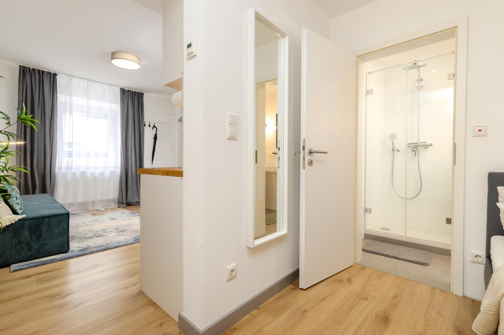 Modernes Apartment - Zentrale Lage - Kostenloses Parken Amberg Dış mekan fotoğraf